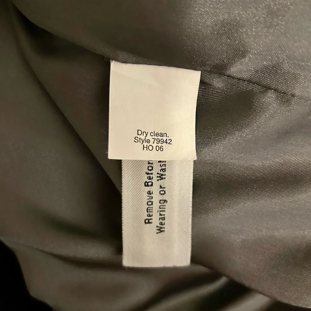 J.Crew black Sadie coat. Size 12. - Picture 11 of 12